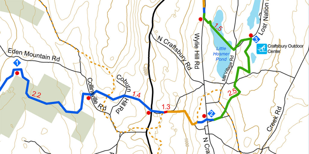 Section 27 Eden/Craftsbury Townline to Craftsbury Outdoor Center