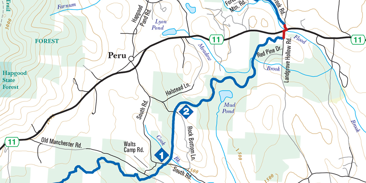 Section 7 South Road to DanbyMt Tabor Road Catamount Trail Association