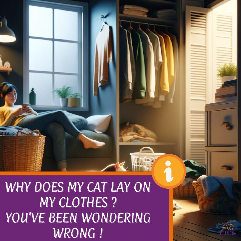 Why Does My Cat Lay On My Clothes? You've Been Wondering Wrong!