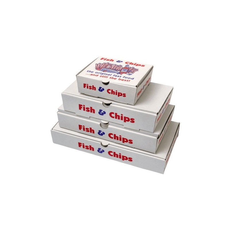 Printed Fish & Chip Boxes
