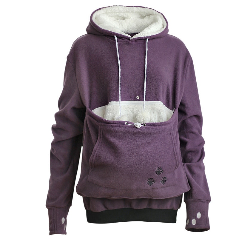 Cat Pouch Hoodie Catastic