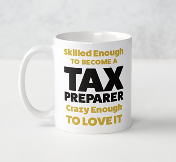 Free Official Tax Preparer Coffee Mug California Tax Courses