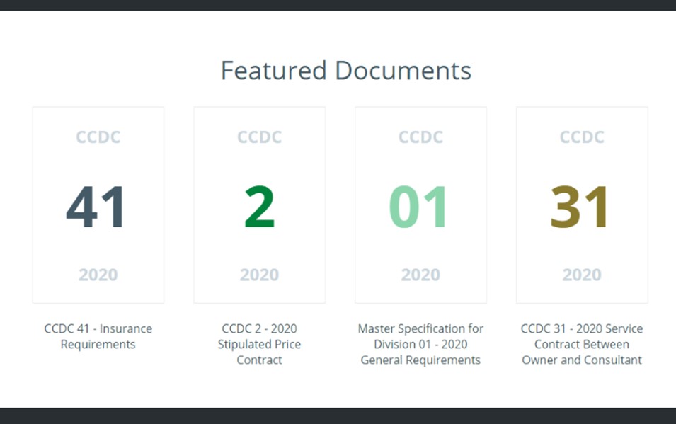 CCDC 2020 Documents Content Construction Association of Thunder Bay