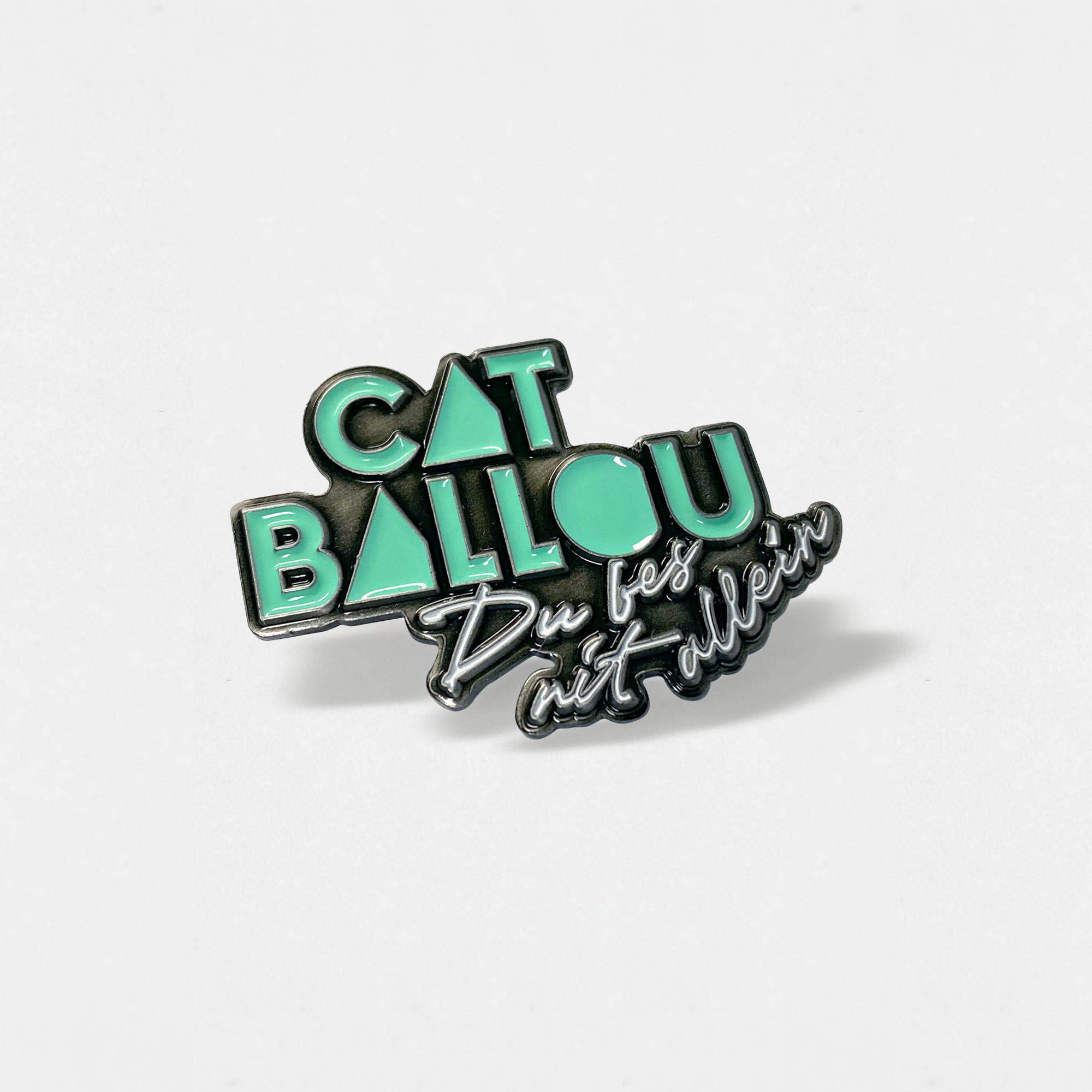 Cat Ballou Pin "Du bes nit allein" Shop Cat Ballou
