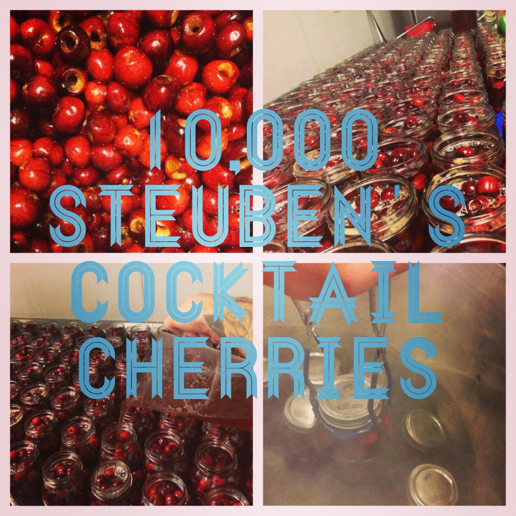 Over 10,000 Cherries Steuben's/Ace Pit & Canned In House Catch Carri Over 10,000 Cherries Steuben's/Ace Pit & Canned In House Catch Carri