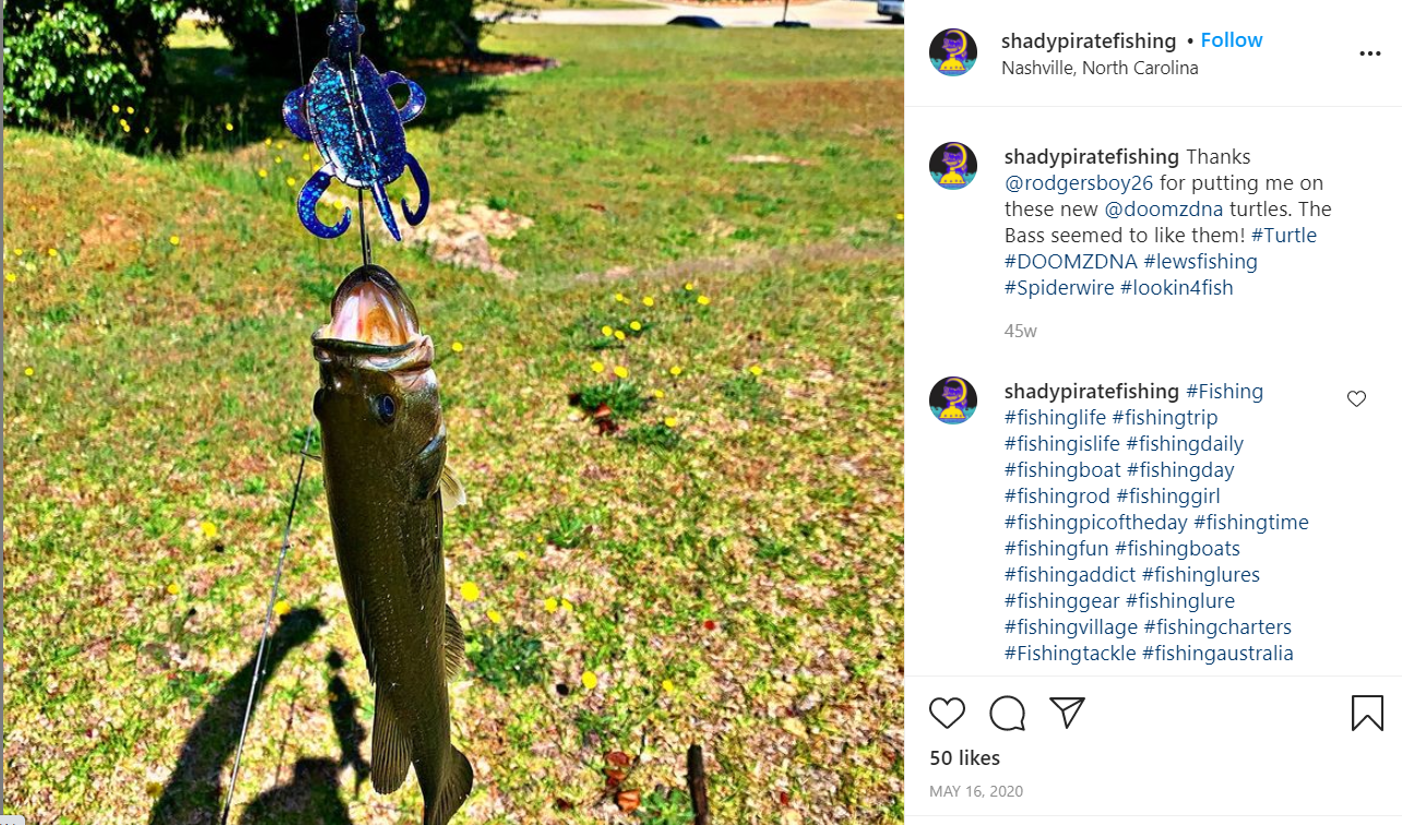 DoomzDay Turtle Lures It's A Bad Day To Be A Bass