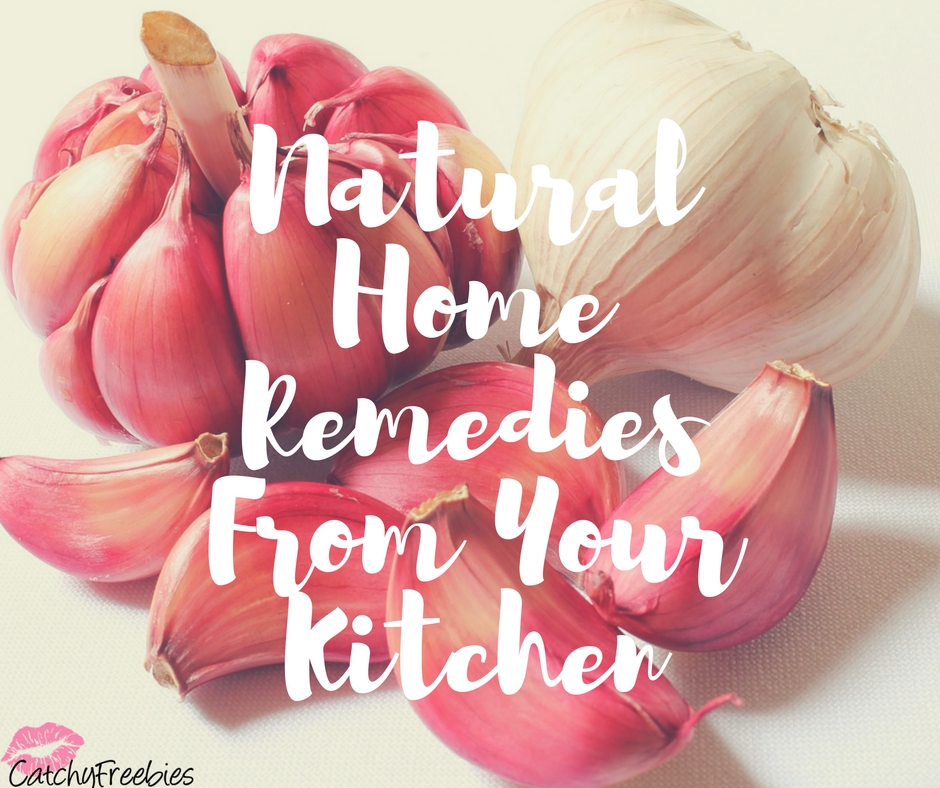 10 Natural Home Remedies From Your Kitchen CatchyFreebies