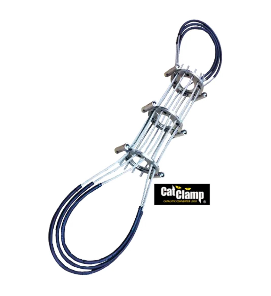 Heavy Duty Lock for Dodge Diesel Catalytic Converter Shield