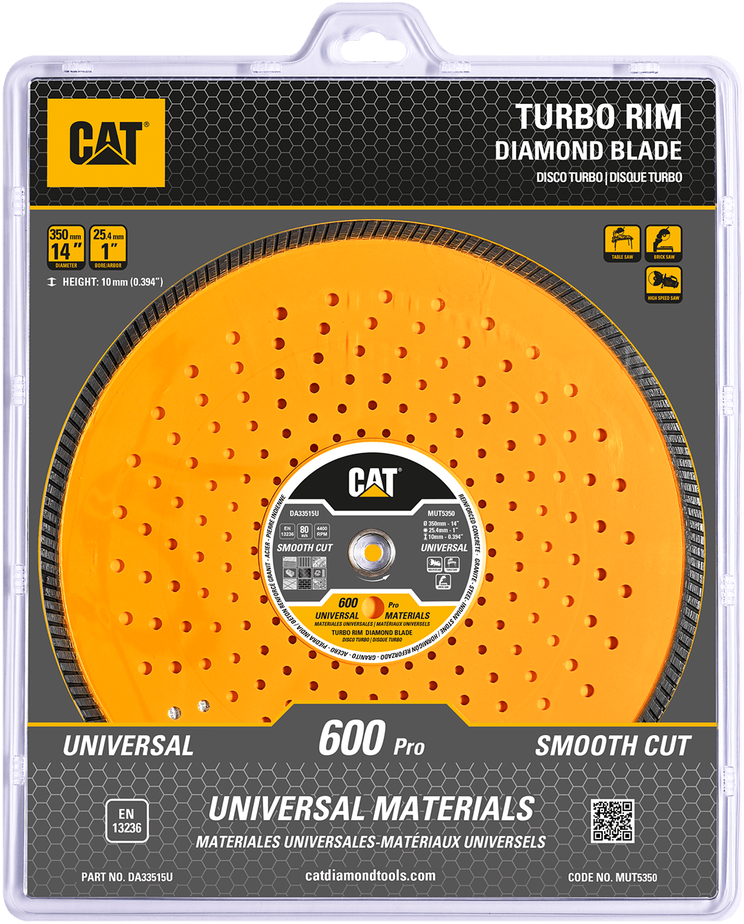 MUT5 Fast Turbo Diamond Blade Cat Diamond Tools