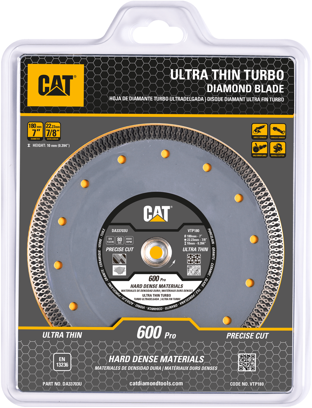 VTP Ultra Thin Continuous Rim Diamond Blade Cat Diamond Tools