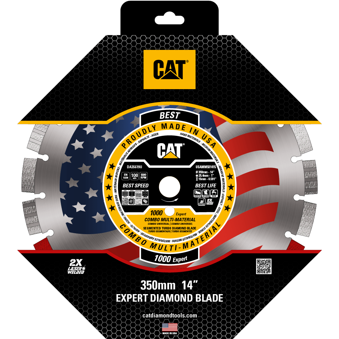 USAMM5015 Turbo Segmented Diamond Blade Cat Diamond Tools Cat