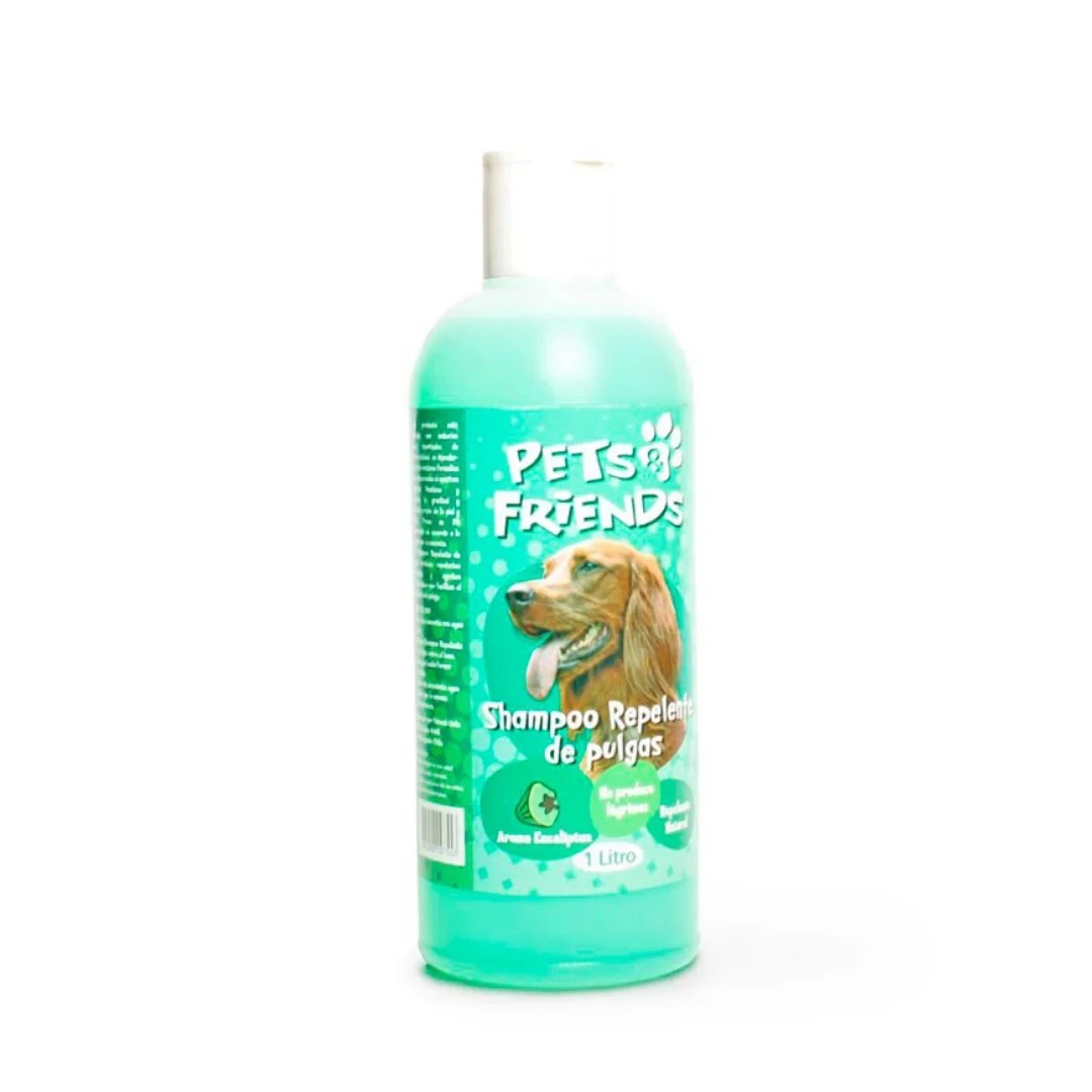 Shampoo Repelente de pulgas para Perro 1 Lts