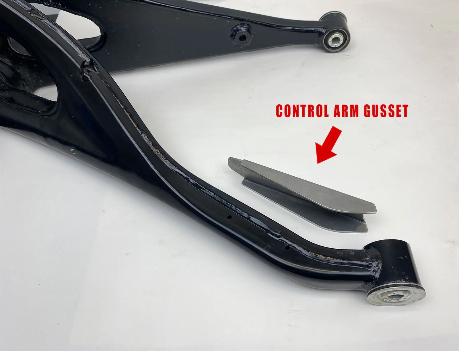 CanAm Maverick R Lower Control Arm BendGuard Weld on Gusset CA Tech USA