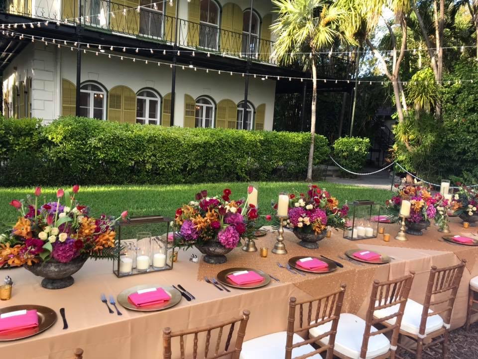 Family Tables HH Event Catering Wedding Catering In Key West
