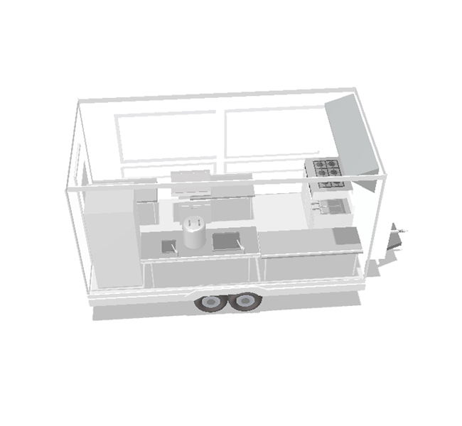 4.9m Trailer Kitchen Temporary Kitchen Hire Emergency Kitchens