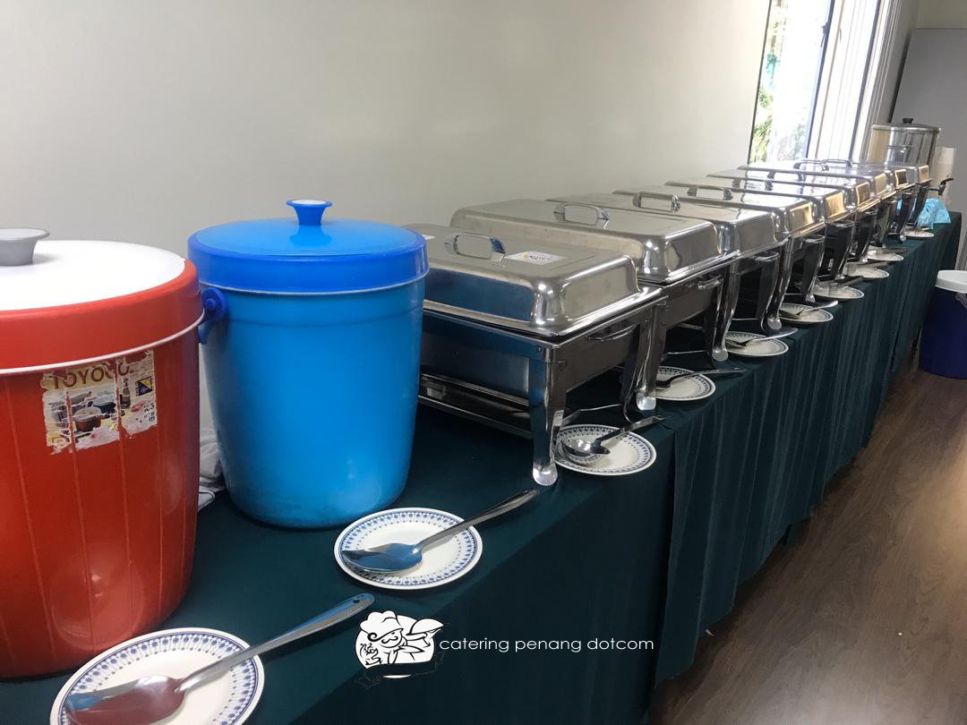A simple catering setup