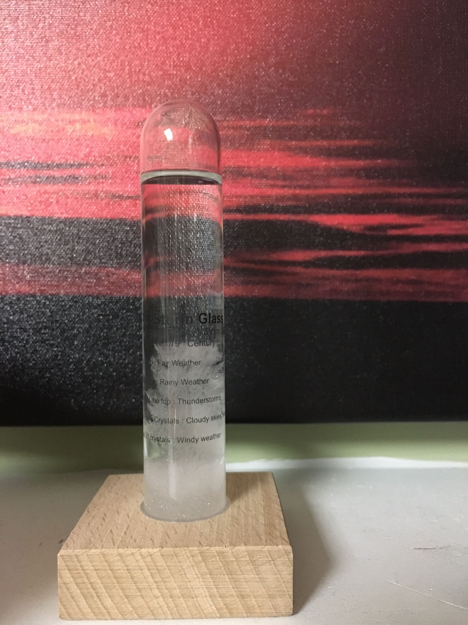 “How does a storm glass work?” Part One, the Pondering CATERPICKLES