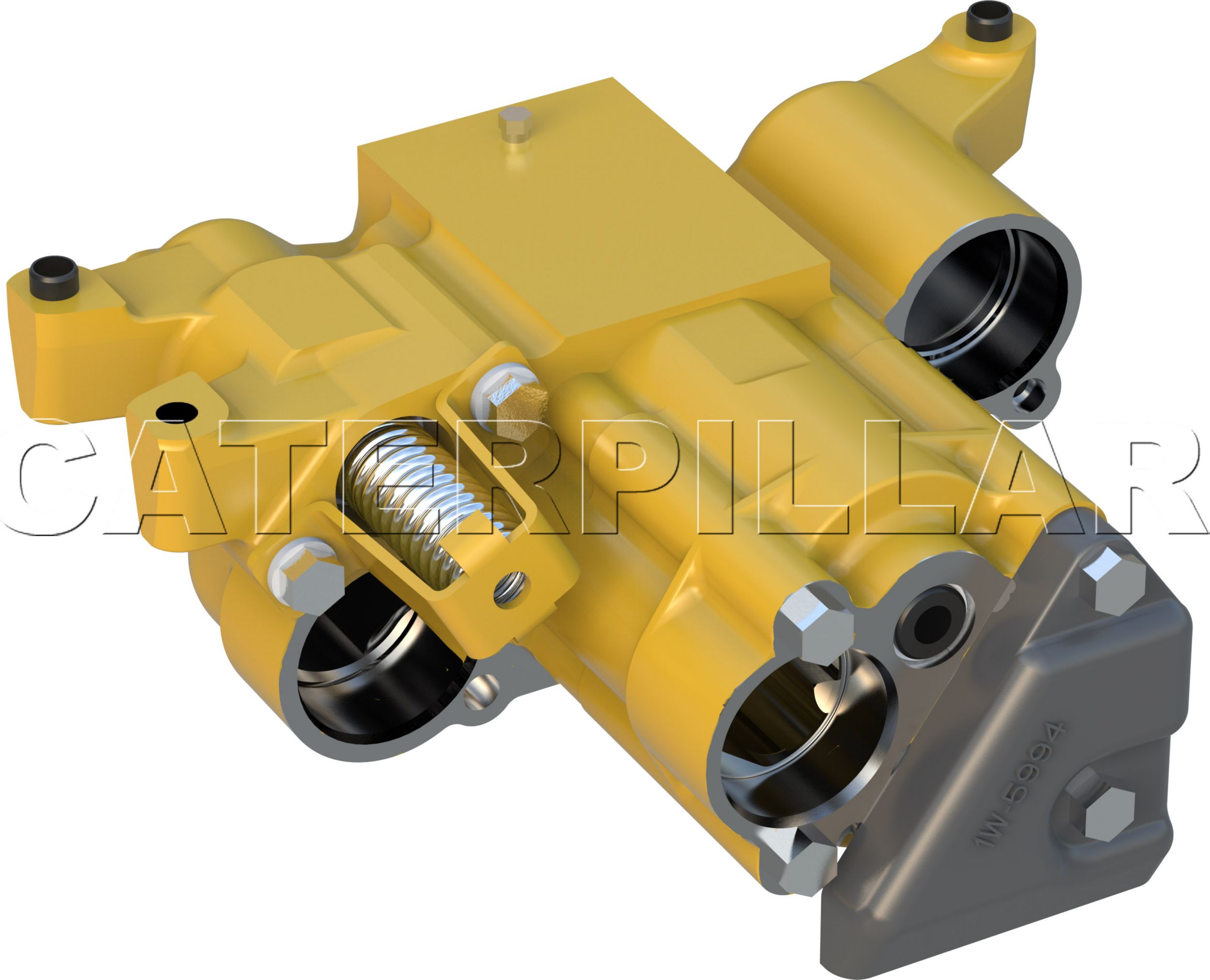 161-4110: Two Section Gear Pump | Cat® Parts Store