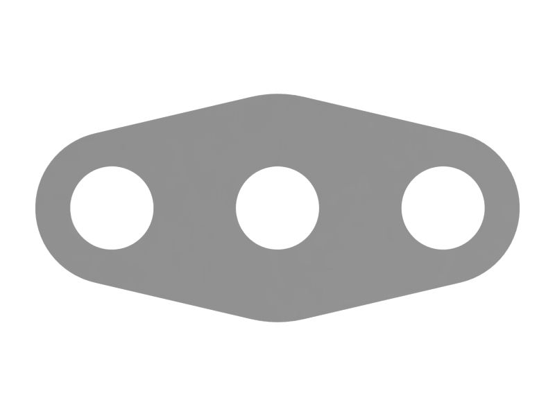 1M-5830: 0.03" Thick Exhaust Bypass Elbow Flange Gasket | Cat® Parts Store