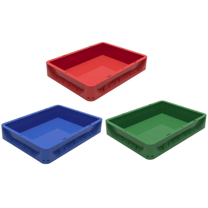 Mini Coloured Pizza Dough Tray 400 x 300 x 75H CaterServeUK