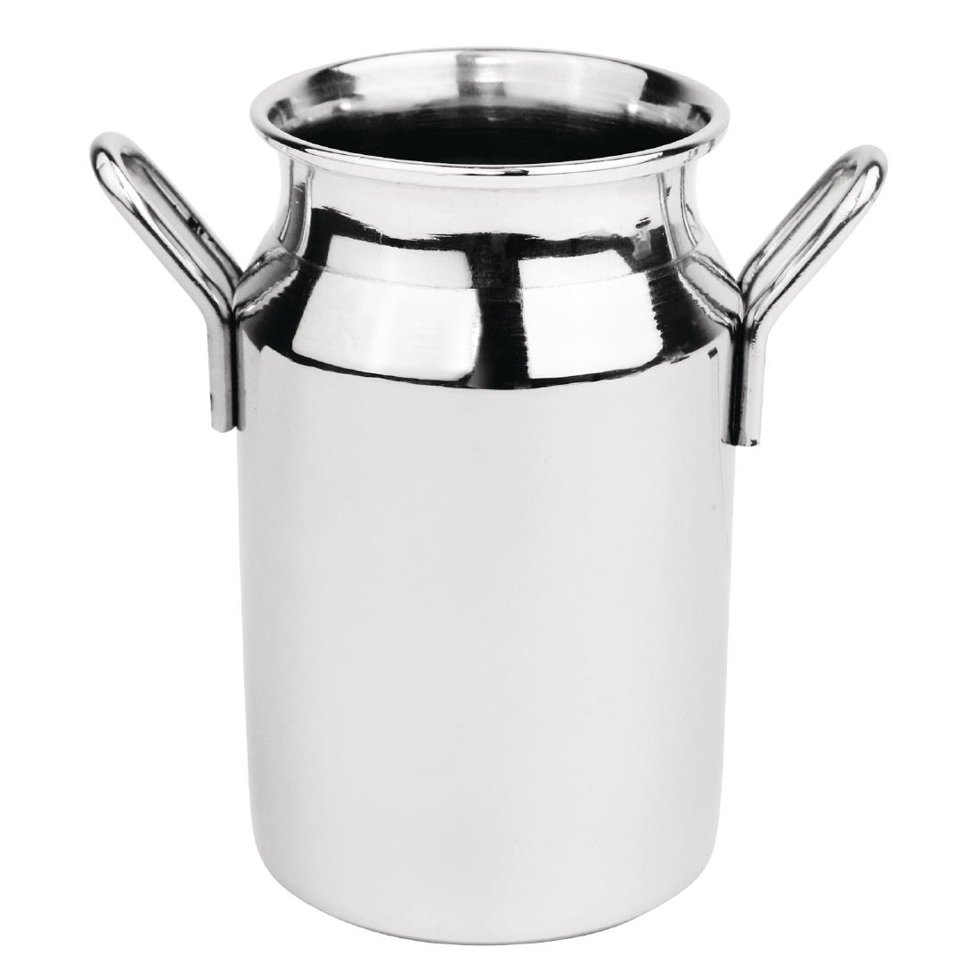 Olympia Stainless Steel Mini Milk Churn Medium 120ml (CL209) CaterSpeed