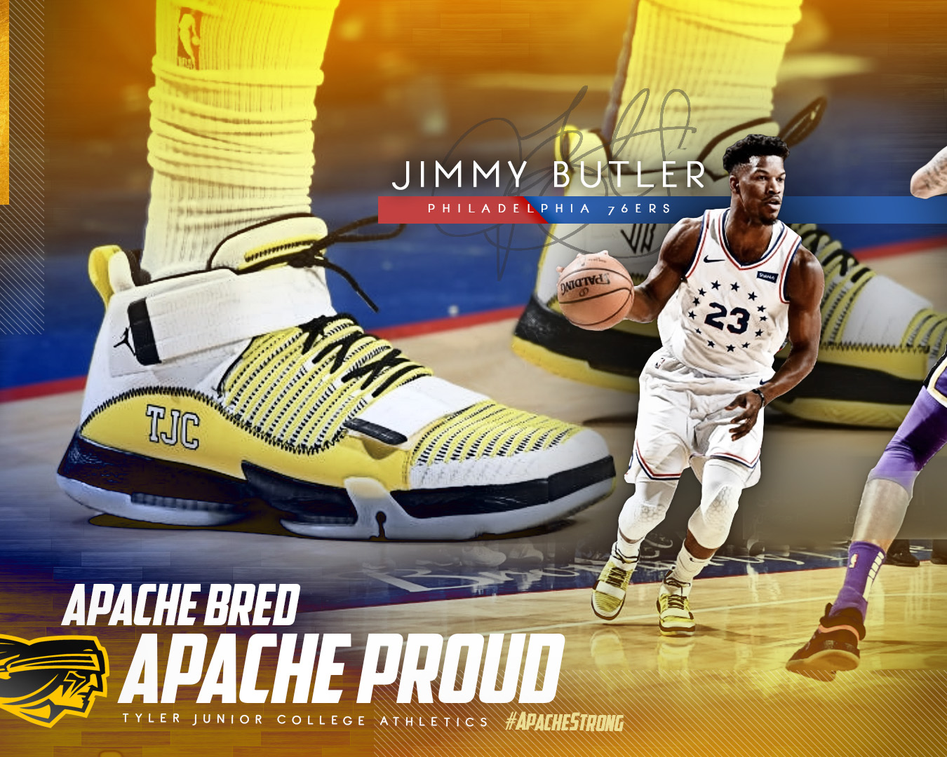 Tyler Junior College Jimmy Butler shoes cates.design