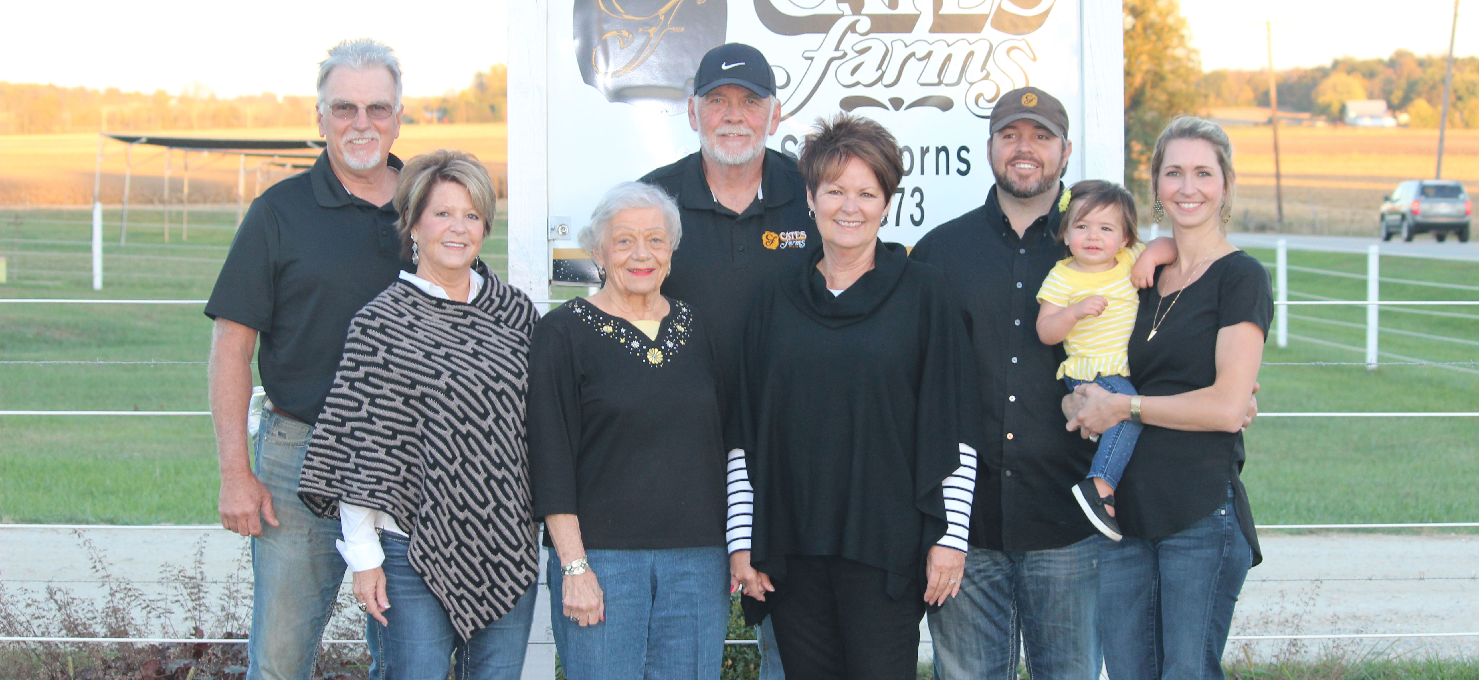 About Us Cates Farms Shorthorn Cattle in Modoc, Indiana