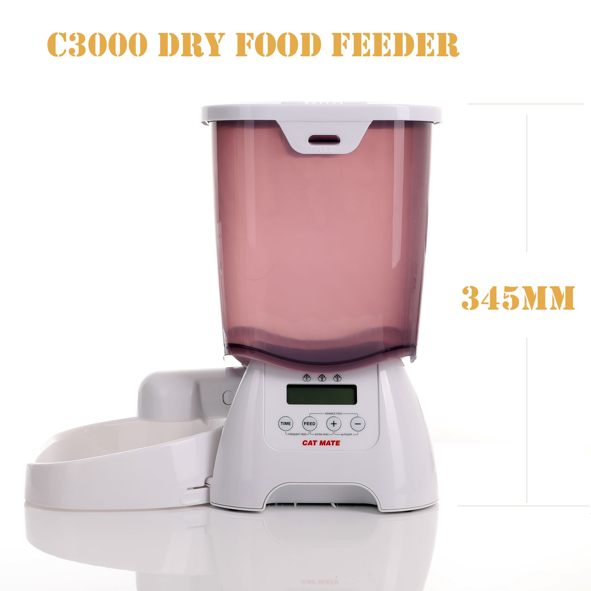 Cat Mate C3000 Dry Food Feeder For Small Dogs and Cats