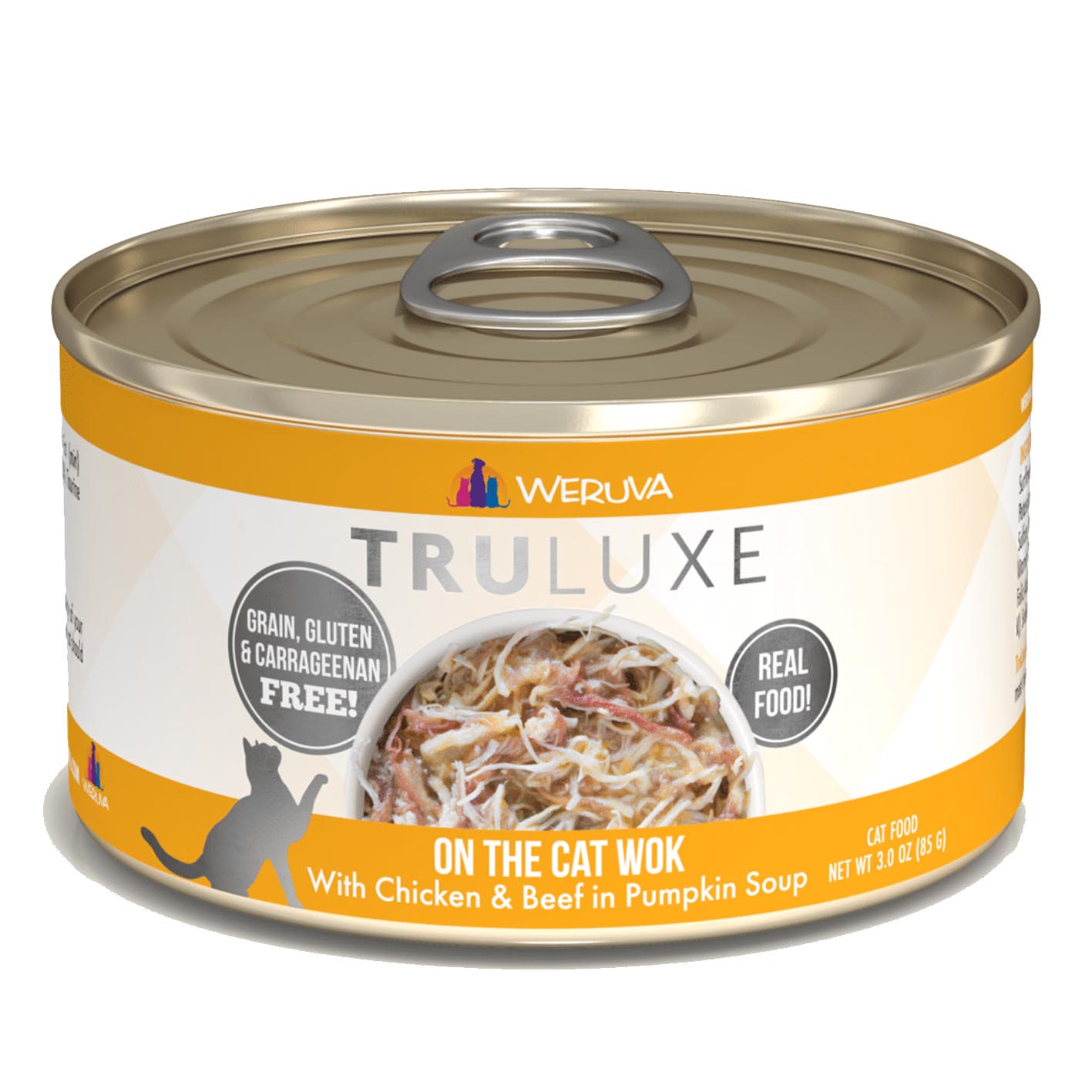 Weruva Truluxe 尊貴系列 On The Cat Wok 澳洲放牧牛、走地雞南瓜湯 香港寵物用品精選