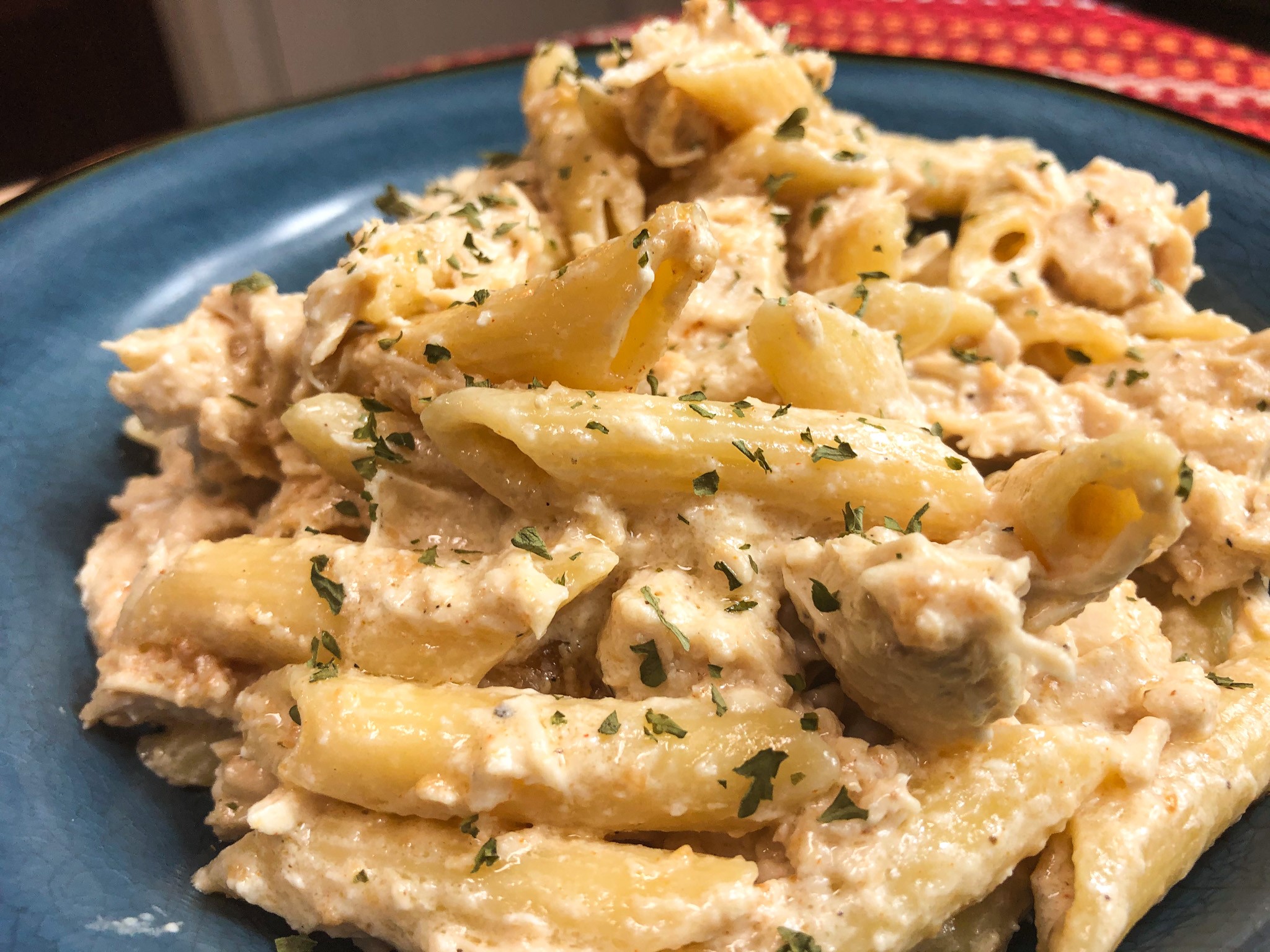 Crockpot Chicken Alfredo Easy Dump & Go Recipe Catherine