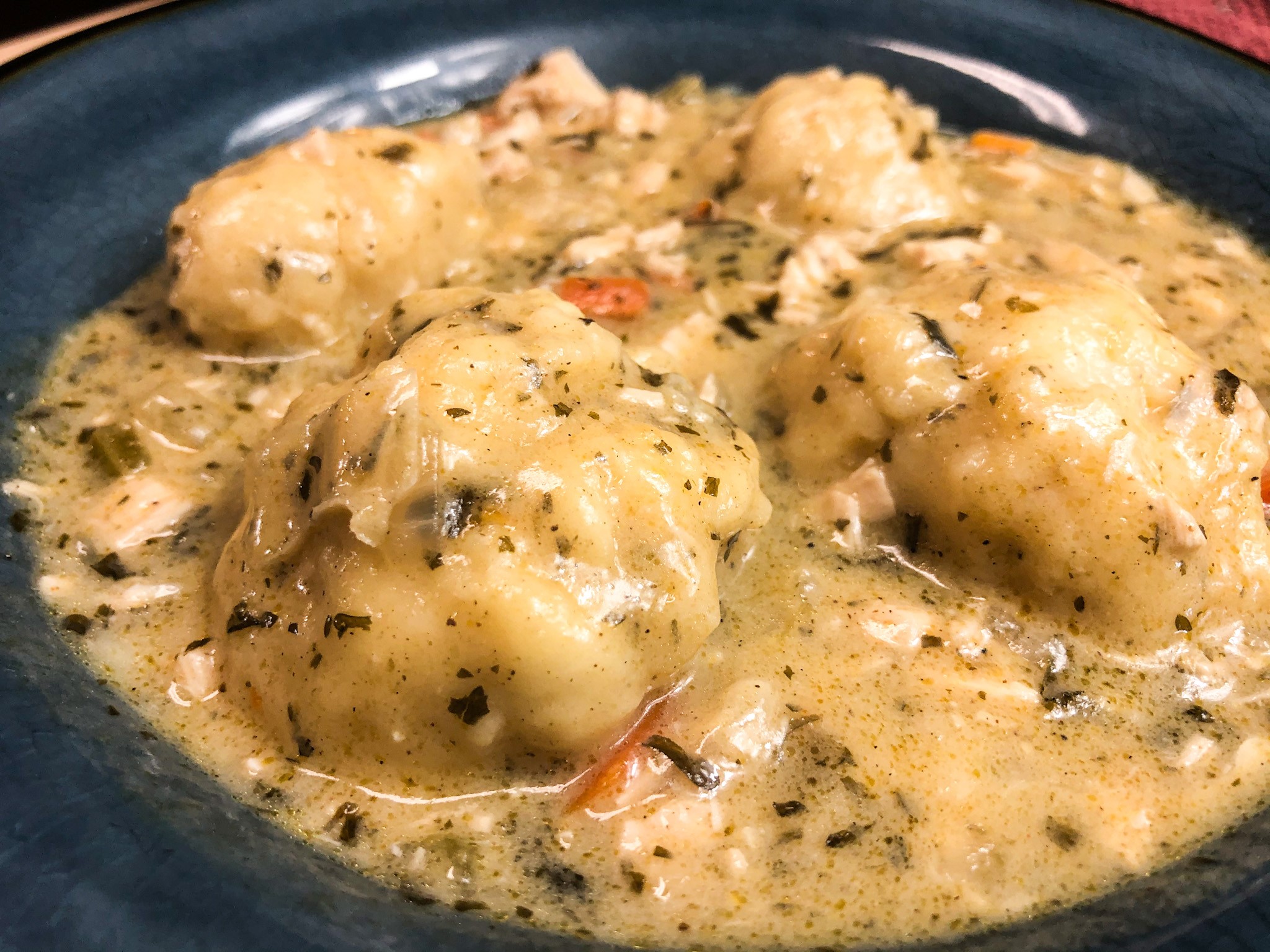 Easy Chicken & Dumplings Recipe Catherine's Plates