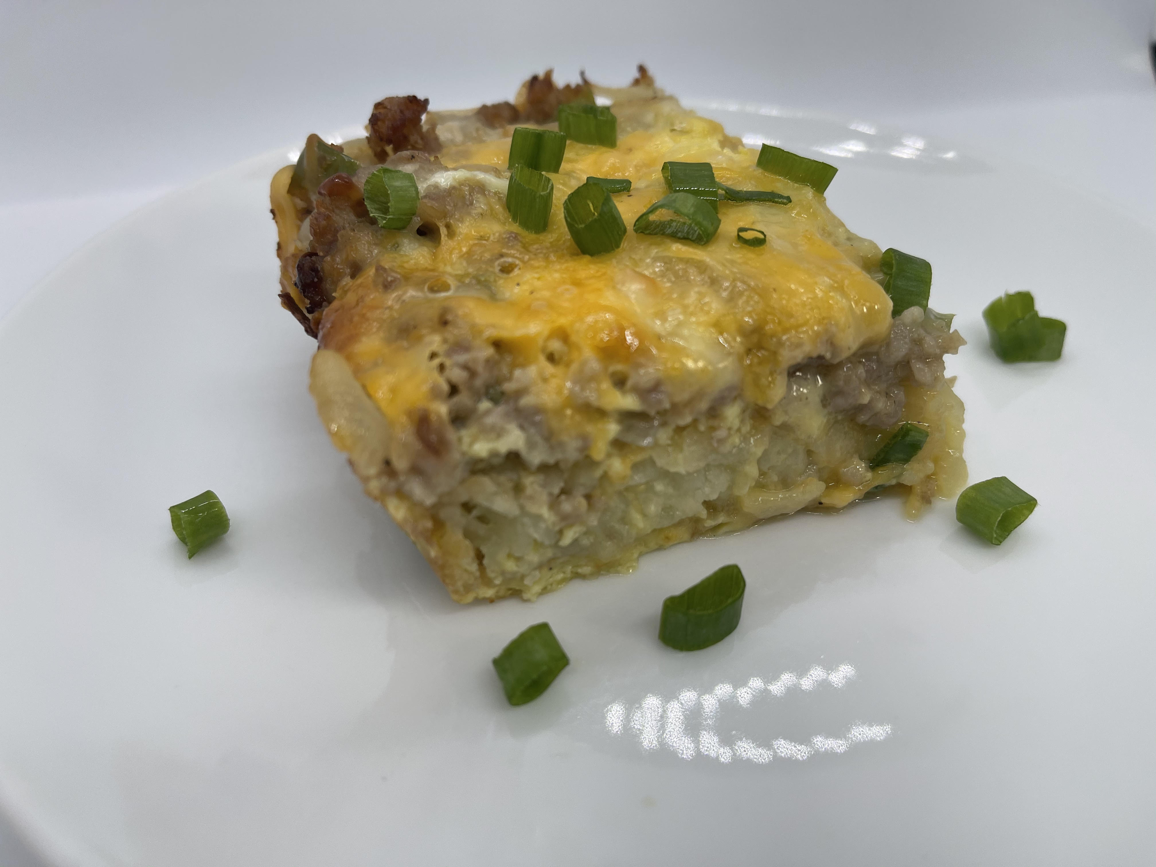 Hash Brown Patties Breakfast Casserole Catherine's Plates