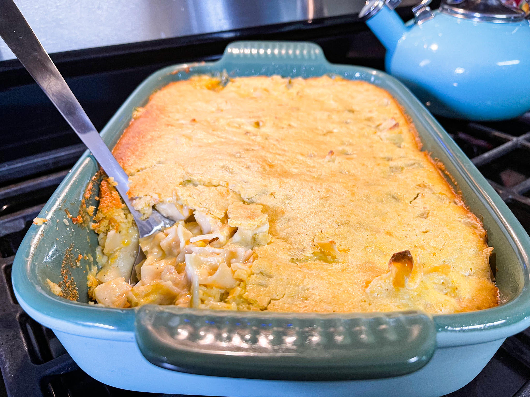 Corn Bread Chicken Casserole Catherine's Plates