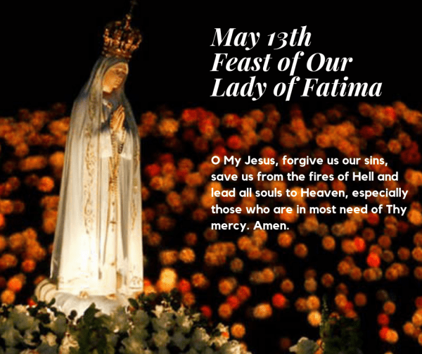 Fatima Prayer Add To Your Rosary! CatholicLink