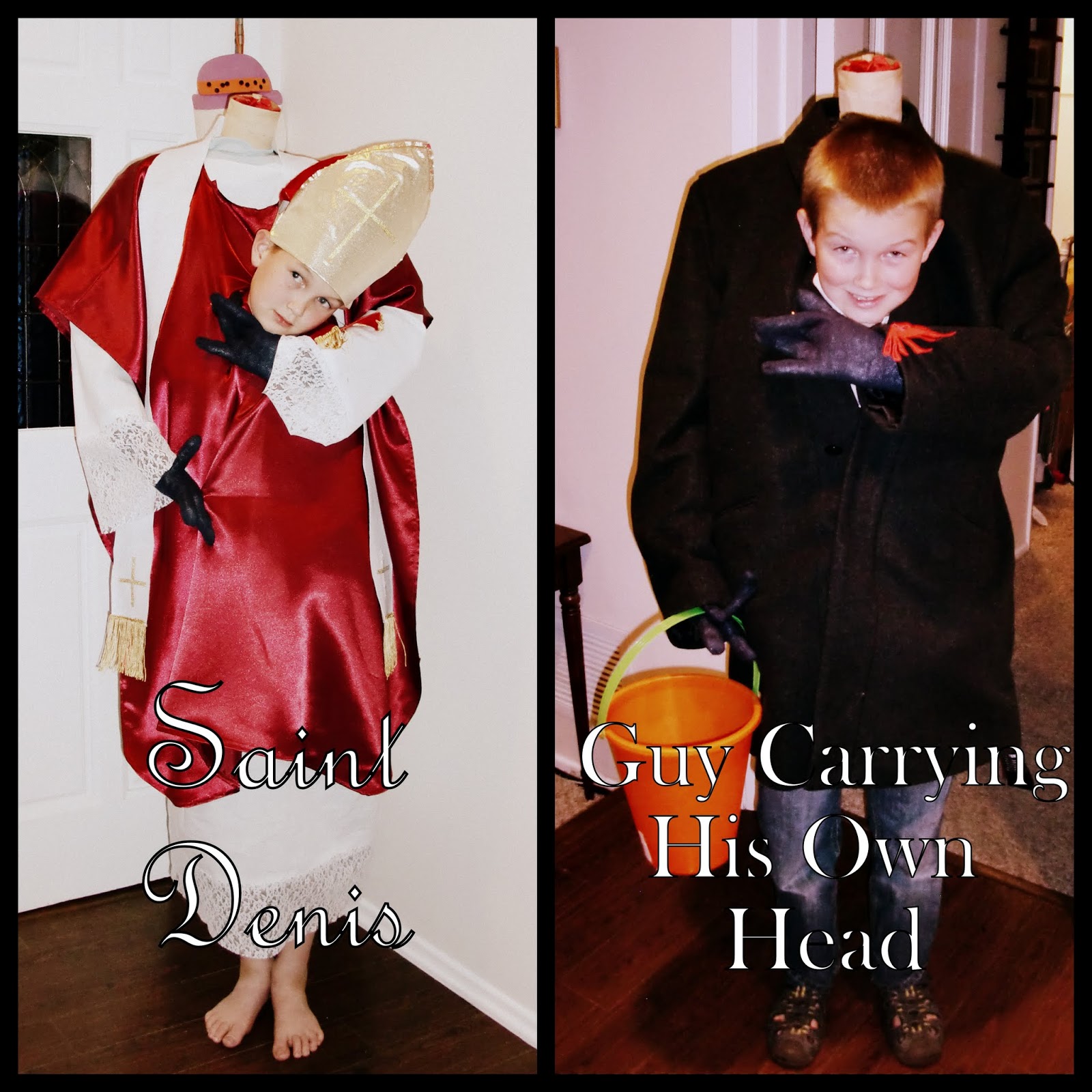 Costumes for All Saints Day AND Halloween One Part Catholic, Two Parts