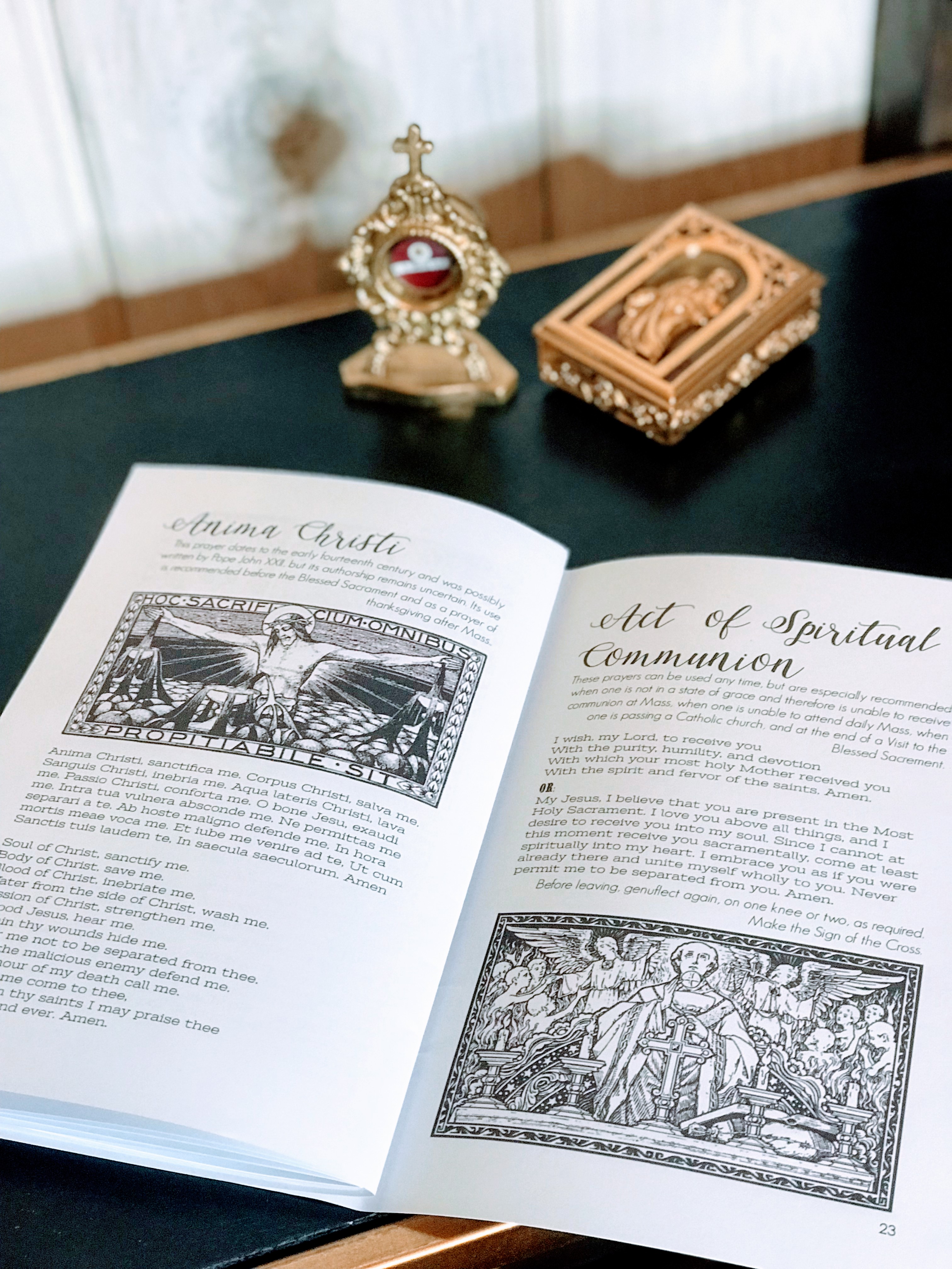 A Visit to the Blessed Sacrament Printable Booklet Catholic All Year