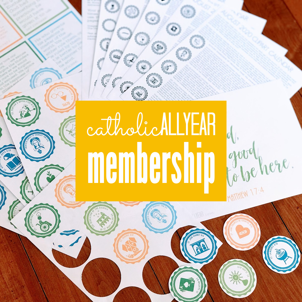 The Catholic All Year Membership Catholic All Year