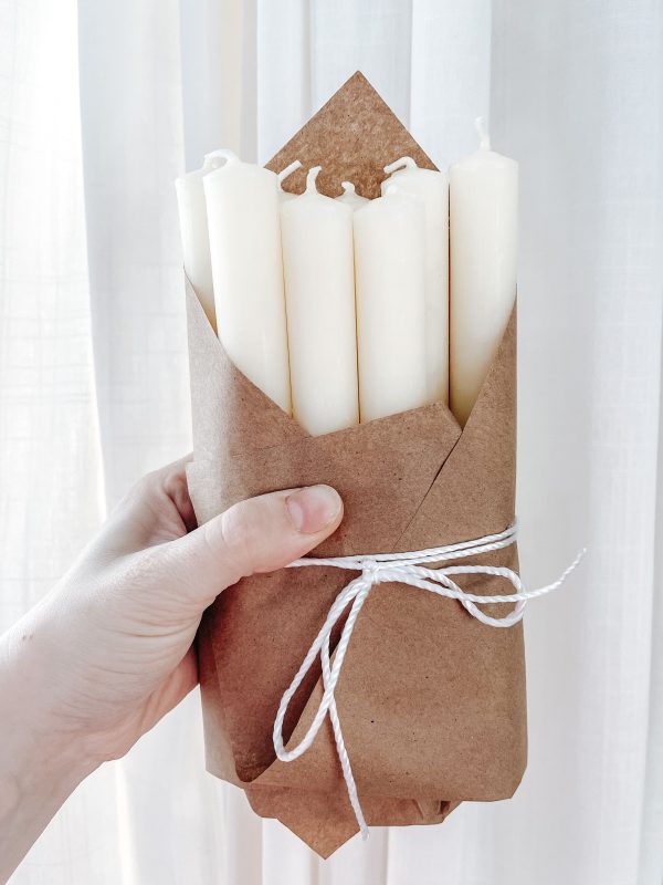 Set of 8 51 Beeswax Candles Catholic All Year