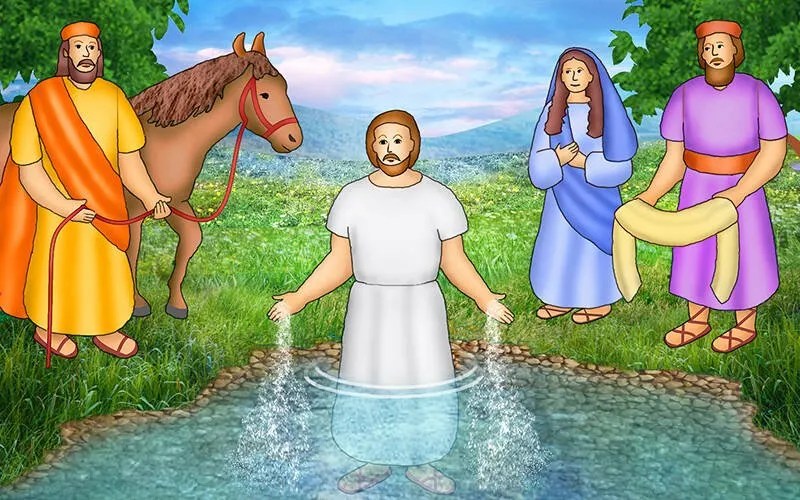 Naaman’s leprosy is cured Catholic Courier