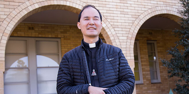 Fr Francis Ching, the priest who can't read The Catholic LeaderThe