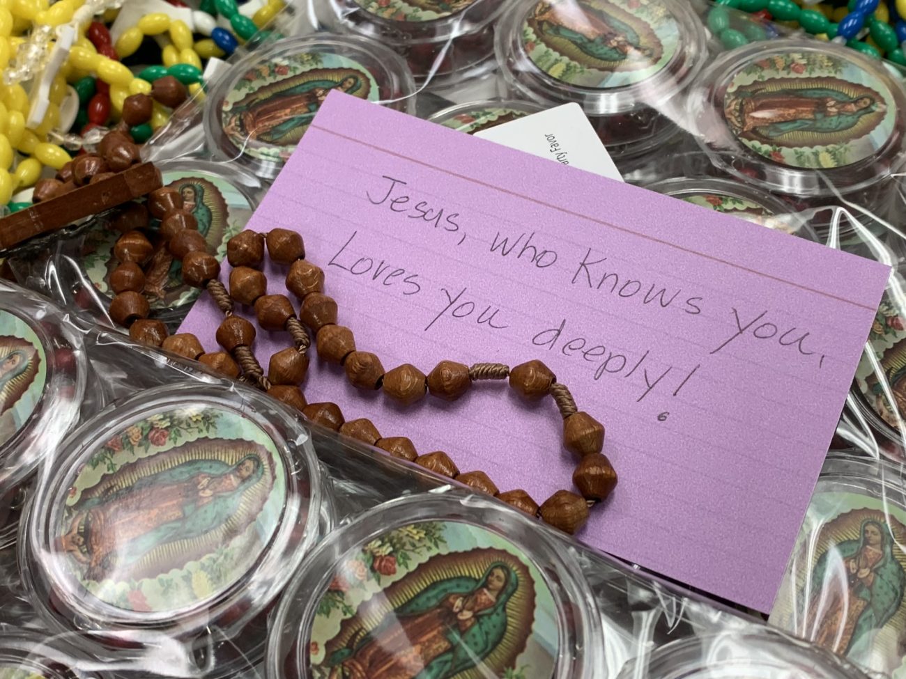 Area faithful donate thousands of rosaries to Catholic Social Services
