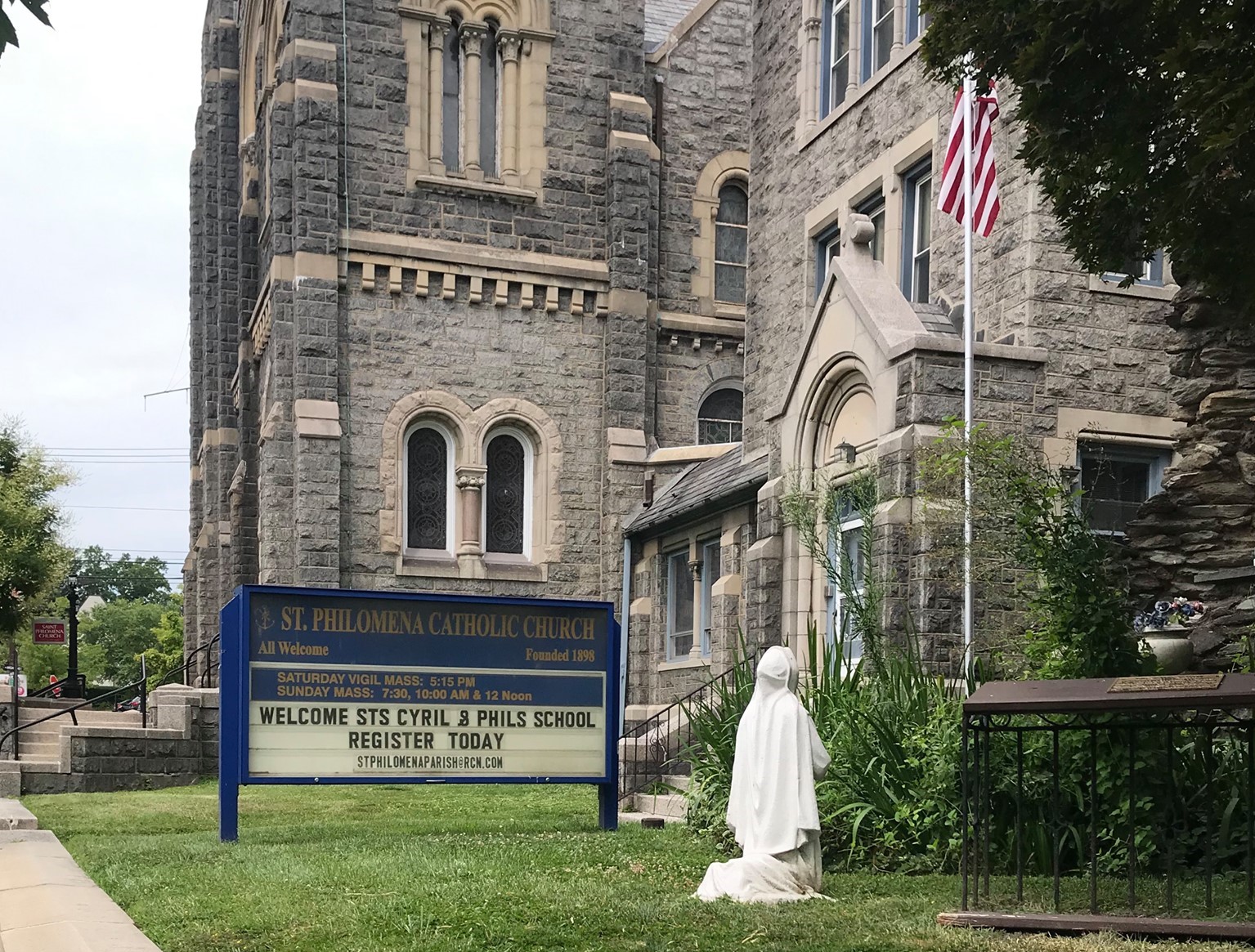 Students at Delaware County, West Philadelphia Catholic Schools to