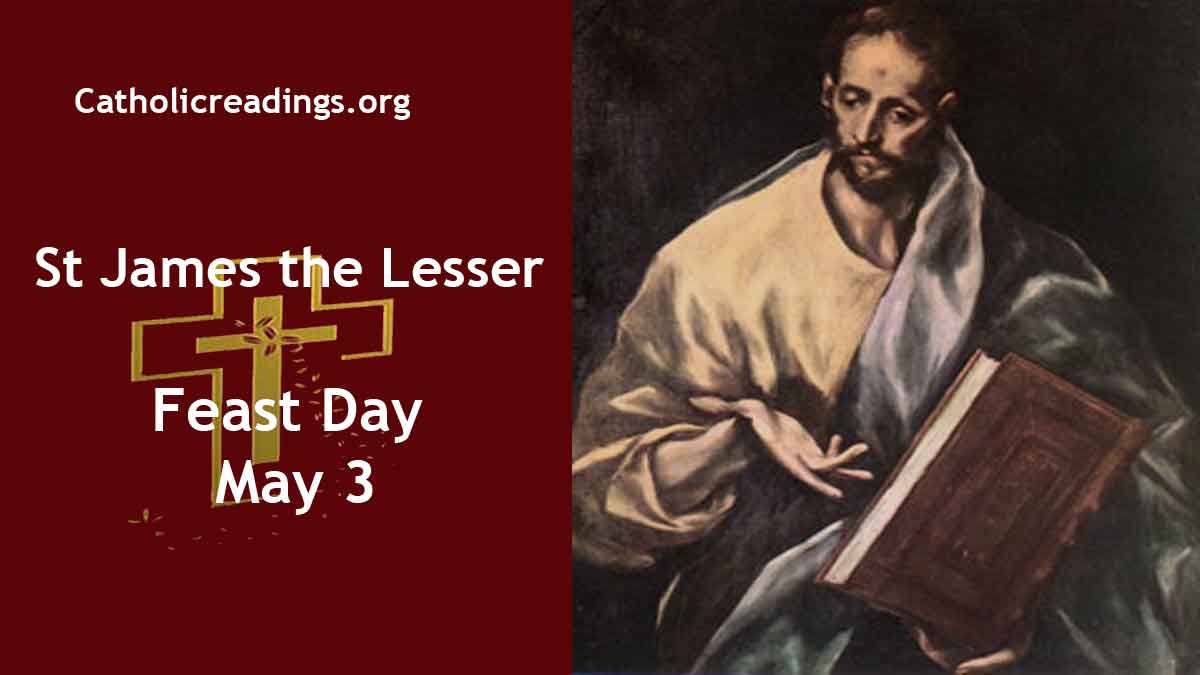 St James the Lesser Feast Day May 3 Catholic Saint of the Day