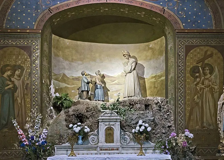 Sanctuary of Our Lady of La Salette, France, Apparition CSB