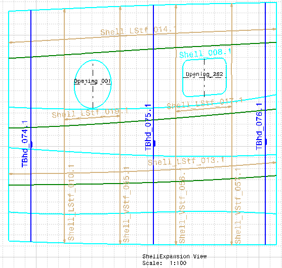 Generating Shell Expansion Drawings
