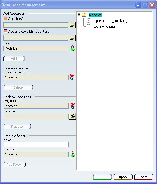 Managing External Resources