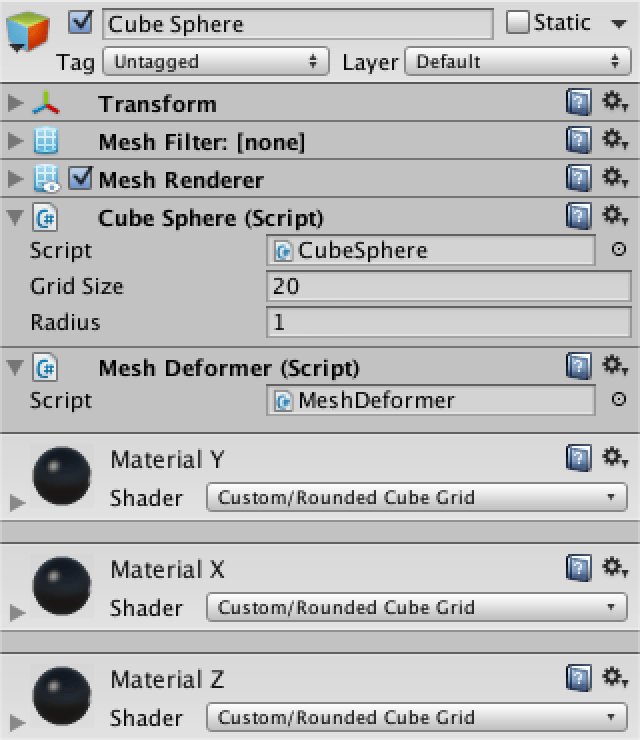 Mesh Deformation, a Unity C Tutorial