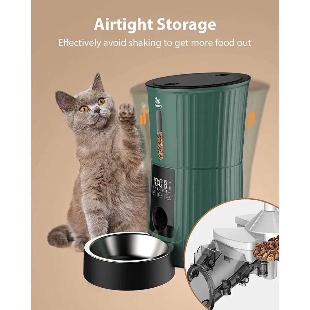 Automatic Programable Timed Cat Food Dispenser