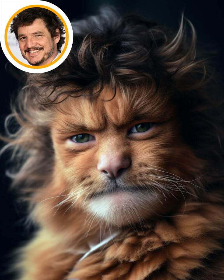 AI Reveals What 10 Celebrities Would Look Like as Cats