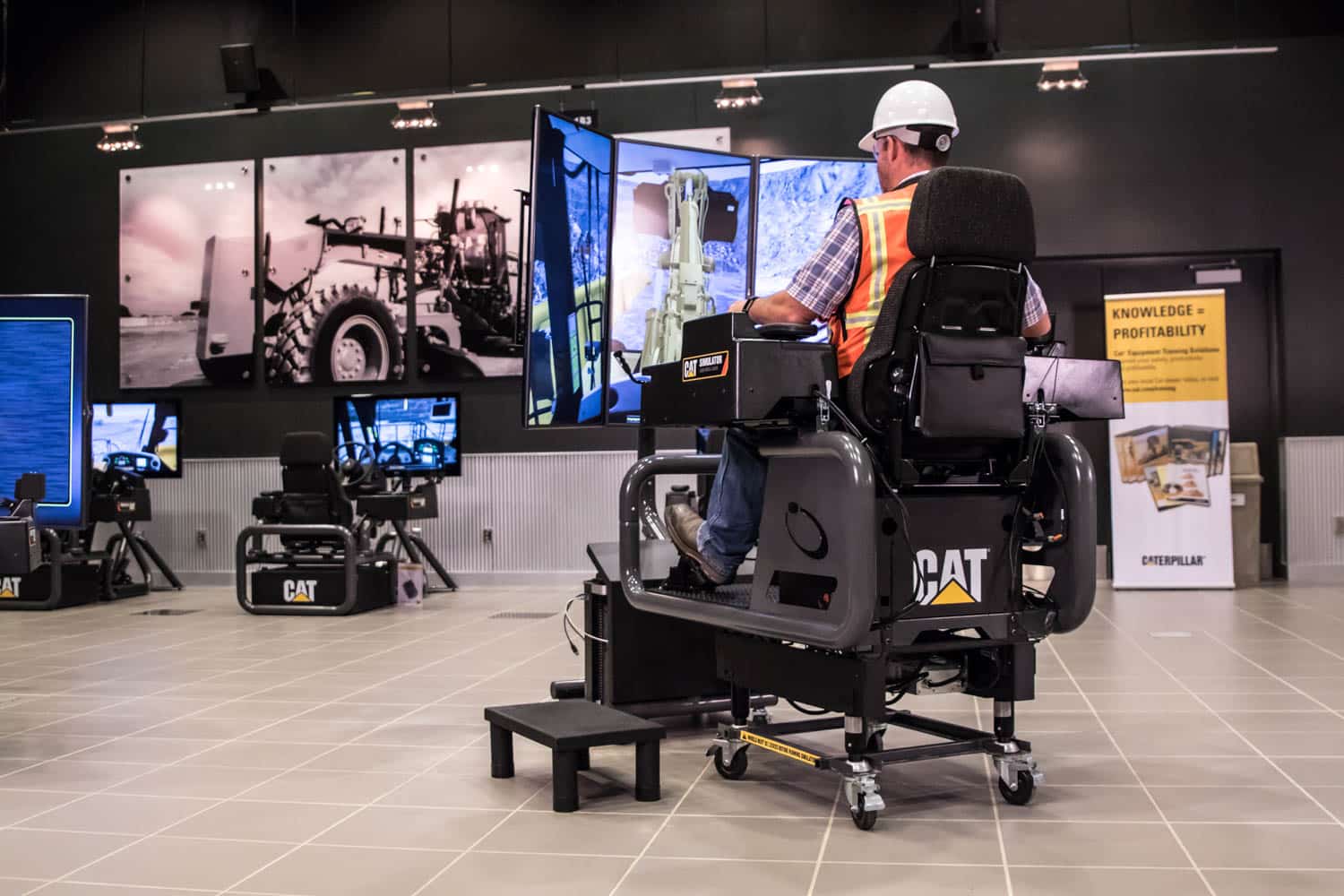 VISIT CAT® SIMULATORS SHOWROOM & HEADQUARTERS! CAT® SIMULATORS